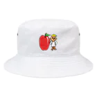 emomappenの友達はりんご Bucket Hat