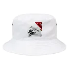 にくまるショップのワンポイント浮世 Bucket Hat