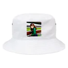 競馬大好きTBTショップ！の「競馬大好き！可愛い女の子が熱狂中！」 Bucket Hat