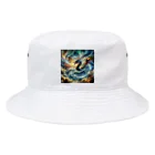 the blue seasonの昇華する霊龍 Bucket Hat