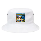 小物屋の夏色シーズー Bucket Hat