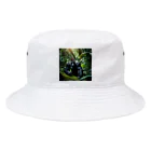 クロスクリエイティブの宝探しをするゴリラ Bucket Hat