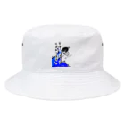 Simizimi_sizimiのしみじみしじみの荒波にもまれてます。 Bucket Hat