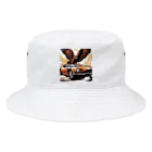 ototeck86のマッスルアメリカンホークス Bucket Hat