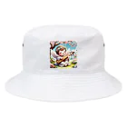 天使の館の琴を奏でる天使 Bucket Hat