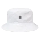 ぽつねん。のあのときのぽつねんの線（黒） Bucket Hat