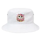 無気力のうる目ねこ Bucket Hat