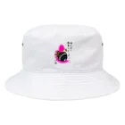 Simizimi_sizimiのしみじみしじみのほんのりあまじょっぱいチョコの味 Bucket Hat