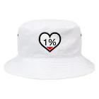 Our.s SUZURI店ののこり残量1％ Bucket Hat