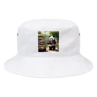 ycm02111968の「食欲をそそるパンダが食事を運びます！」 Bucket Hat