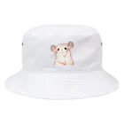 もふっとチンチラ🐭のおてあげチンチラ Bucket Hat