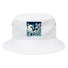 the blue seasonの雲を越えし野望の龍 Bucket Hat