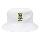 MEGROOVEのカエル11 Bucket Hat