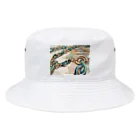 テフラんずのチェーンデザイン Bucket Hat