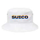 スパパン堂のSUICOロゴパターン Bucket Hat