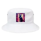 fancygraphicのサイボーグキャット Bucket Hat