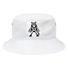 cray299の闘う猫メイド（ハンドガン） Bucket Hat