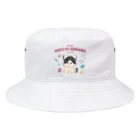 書肆猫に縁側のRETRO POP SHOSHI NEKO NI ENGAWA SINCE 2023 Bucket Hat
