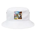 taiseibowのネコ＆富士山 Bucket Hat