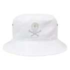 ファンシーTシャツ屋のスワロ風スカル Bucket Hat