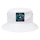 アートフル・メッセンジャーのCOOL SHARK Bucket Hat