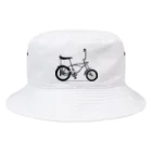 ファンシーTシャツ屋のクールでスタイリッシュなアメリカン自転車 Bucket Hat