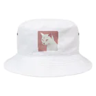 オマの店のシンプルキャットグッズ Bucket Hat