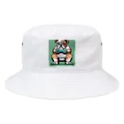 barisukaのゲーム中毒のブルドッグ Bucket Hat