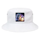 katohkouchiの光導の探求者、好奇心旺盛な猫 Bucket Hat