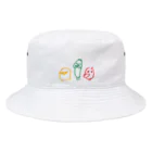 AちゃんとAちゃんのべじたぶるぶらざーず Bucket Hat