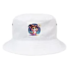 子猫カーニバルの子猫の魔法使い Bucket Hat