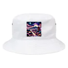 WifebearのJapan Galaxy Bucket Hat