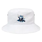 TOSHIRO-Tのファンタジー猫シリーズ・勇者 Bucket Hat