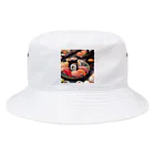 happiness_shopの華やかな日本料理の世界へようこそ Bucket Hat