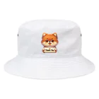 ぷるぱらの【ぽめちい】シリーズ （Thanks バージョン） Bucket Hat