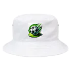 jmjmjmのサッカー好きアイテム！ Bucket Hat