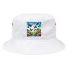 すずらん24の幸運のお花畑 Bucket Hat