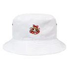 chiBeeeezの可愛らしい苺のデザイン Bucket Hat