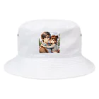 masashi6343の父親と娘 Bucket Hat