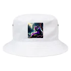 Motidukiの 紫色なトラ Bucket Hat