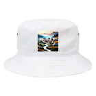 すずらん24の古き良き日本の情景 Bucket Hat