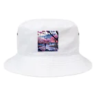 AQUAMETAVERSEの満開の桜を鑑賞する私 アメジスト 2846 Bucket Hat