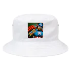 まいけんの怪しいアメコミヒーロー maiken Bucket Hat