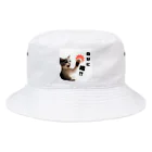 tocha2024@allの猫パンチ”自分に喝” Bucket Hat