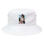 bijinngasyokuninの九十九里の塩風を感じて Bucket Hat