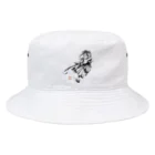 chicodeza by suzuriの墨絵の侍 Bucket Hat