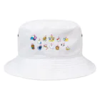 もふもふ堂の１２星座と猫コラボ Bucket Hat