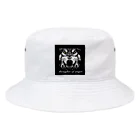 ogamiairiの怒りが囁く、かっこいい狼🐺 Bucket Hat