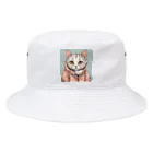 ラムネのオシャレなネコ Bucket Hat