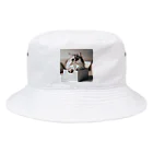 パパネコの暖かいにゃ〜 Bucket Hat